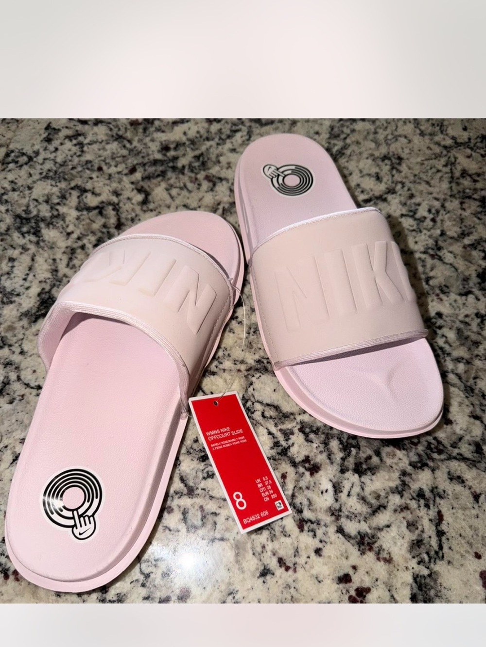 NWT Pink Nike Slides